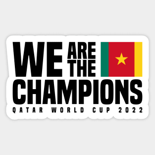 Qatar World Cup Champions 2022 - Cameroon Sticker